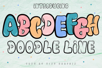 Doodle Fonts for Creative Projects