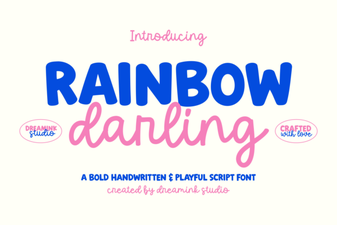 Rainbow Darling Duo Font: Creative Pairing Guide
