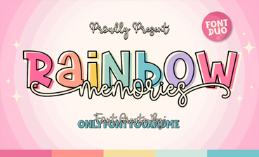 Rainbow Memories Font: Download & Creative Use Guide