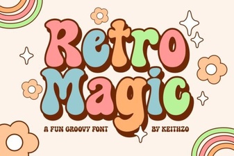Bring Retro Magic Fonts Into Your Design Projects
