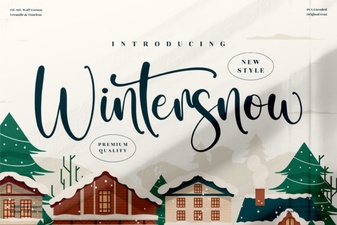 Wintersnow Font: Download a Free Typeface for Elegant Designs