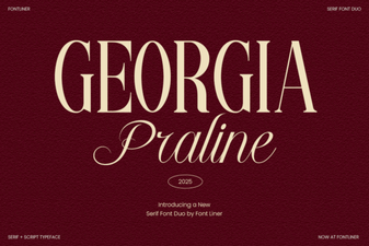 Georgia Praline Font: Design & Creative Applications