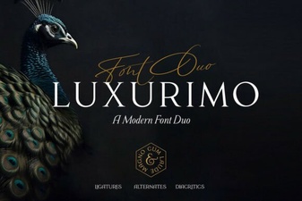 Elevate Your Designs with Luxurimo Premium Font